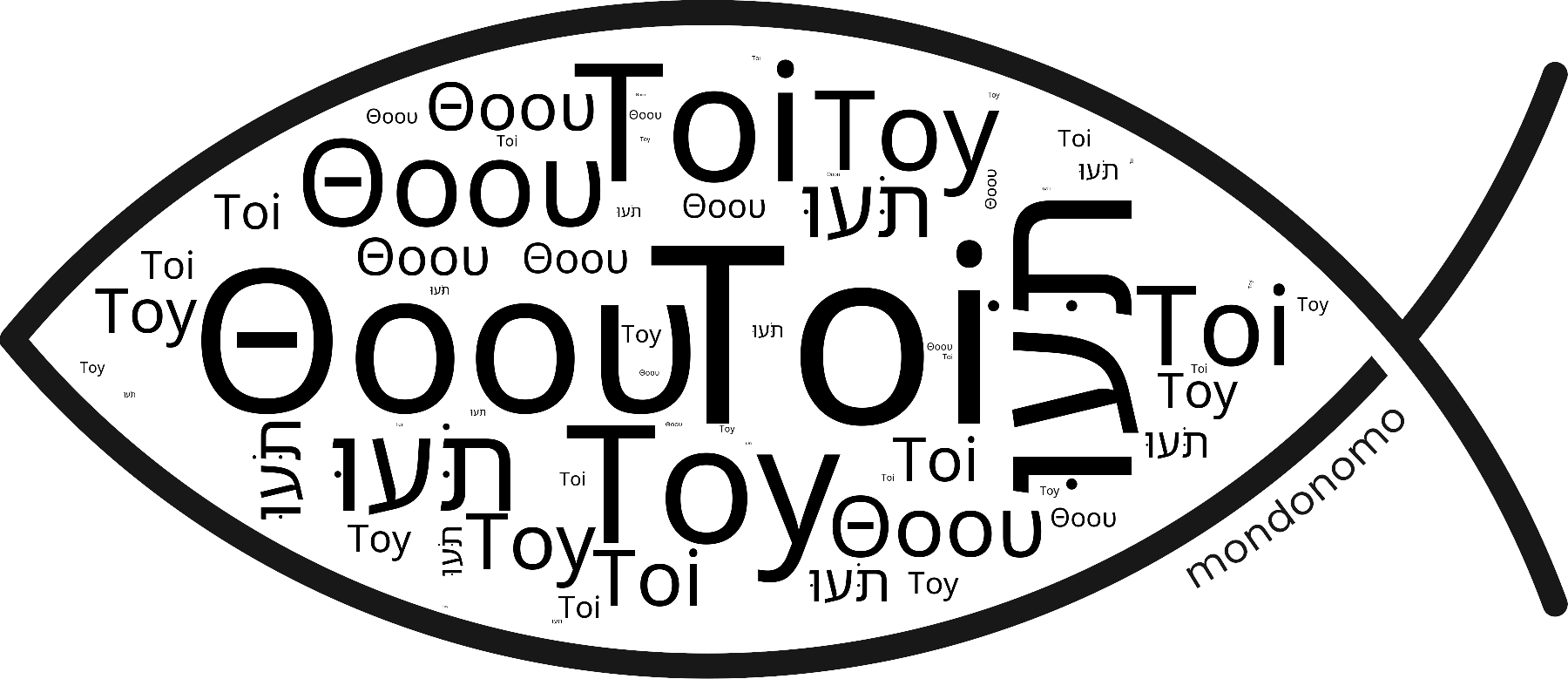 Name Toi in the world's Bibles